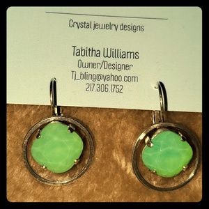 Swarovski crystal earrings